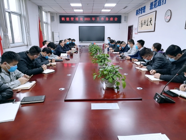 2021年鹤壁管理处党支部务虚会