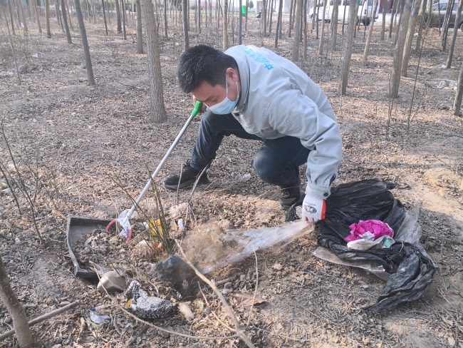 徒手捡拾垃圾 徒手捡拾垃圾