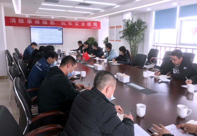 石家庄事业部党支部召开组织生活会和开展民主评议党员工作现场