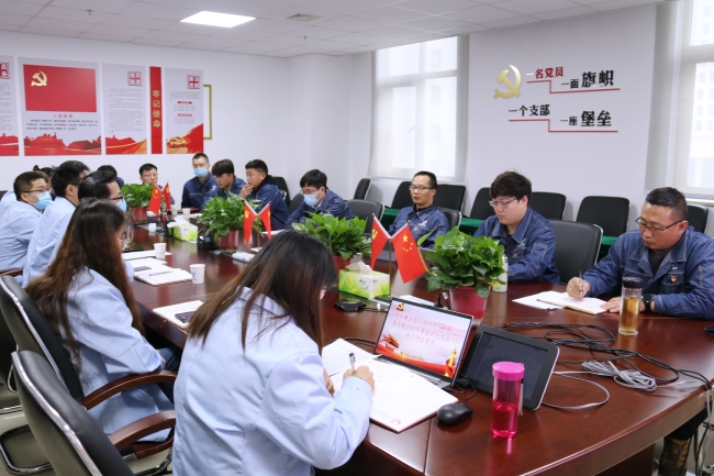 郑州事业部及郑州网安部联合党支部召开组织生活会和开展民主评议党员工作现场