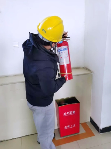 现场检查消防设施