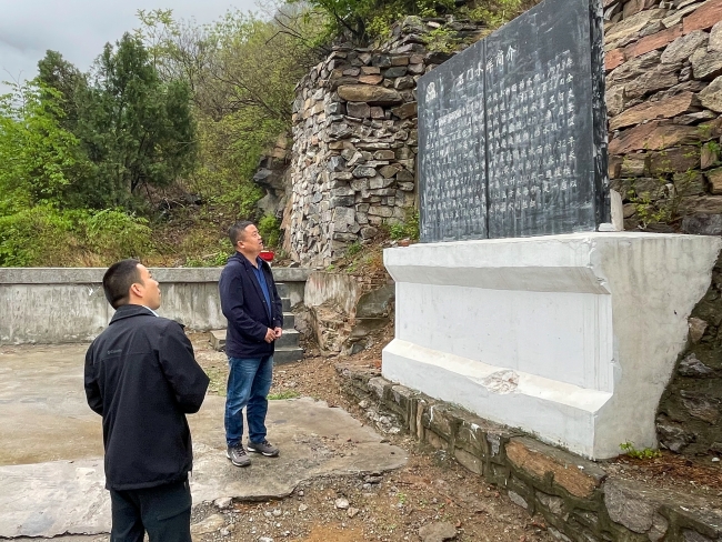 辉县管理处汛前探访石门水库