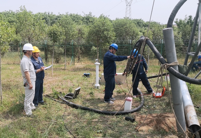监管35kV线路改移施工