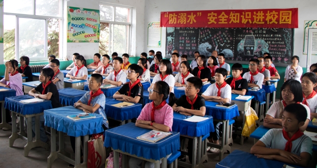走入元氏县聊村中心小学