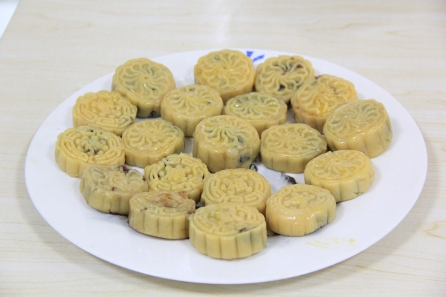 脱模后成品