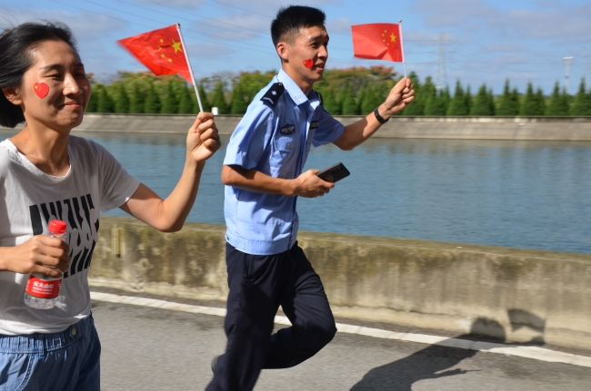 长跑瞬间