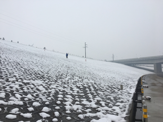 雪中行者