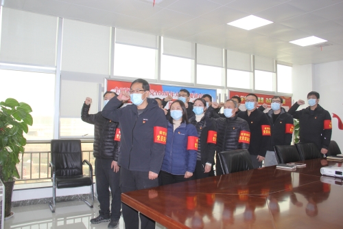 成立疫情防控党员突击队