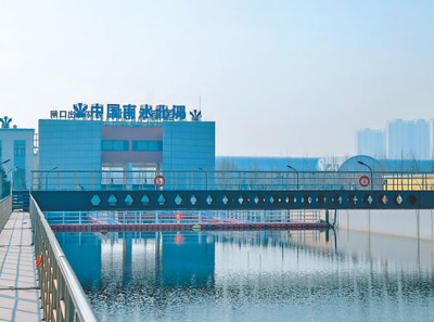 南水北调中线工程天津市干线外环河出口闸。靳 博 蒲永河摄影报道